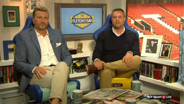 BT Sport Presentation Fletch and Sav 2014 9