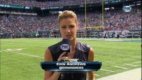 Erin Andrews NFL on Fox Sideline Reporter