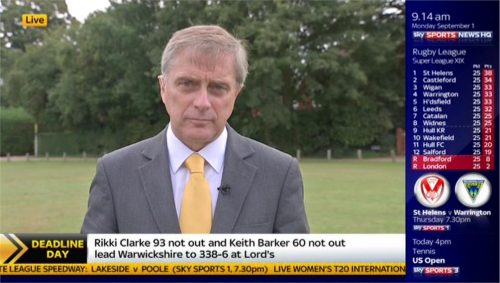 Ian Bolton Sky Sports News HQ