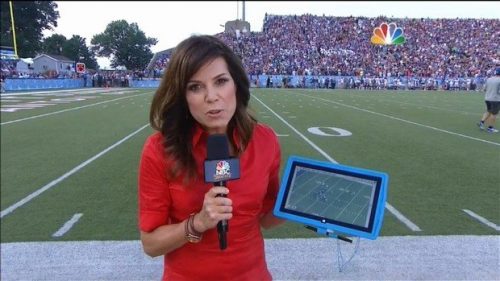 Michele Tafoya NFL on NBC Sports Sideline Reporter