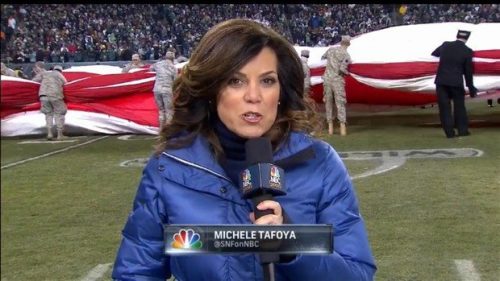 Michele Tafoya NFL on NBC Sports Sideline Reporter