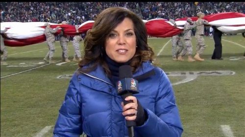 Michele Tafoya NFL on NBC Sports Sideline Reporter