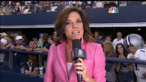 Michele Tafoya NFL on NBC Sports Sideline Reporter