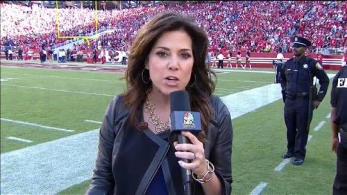 Michele Tafoya NFL on NBC Sports Sideline Reporter