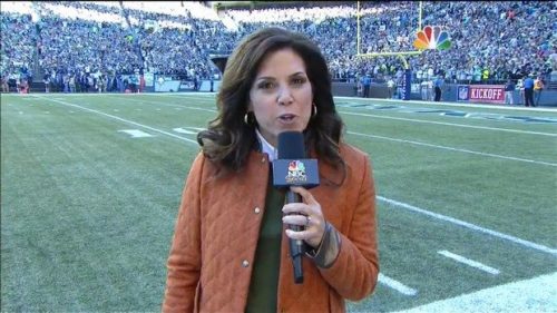 Michele Tafoya NFL on NBC Sports Sideline Reporter