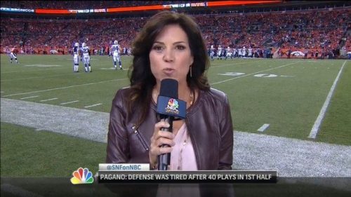 Michele Tafoya NFL on NBC Sports Sideline Reporter