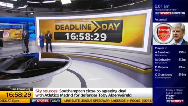 Transfer Deadline Day 2014