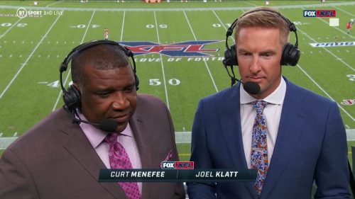 Curt Menefee XFL  on FOX
