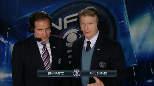 Jim Nantz NFL on CBS Commentator