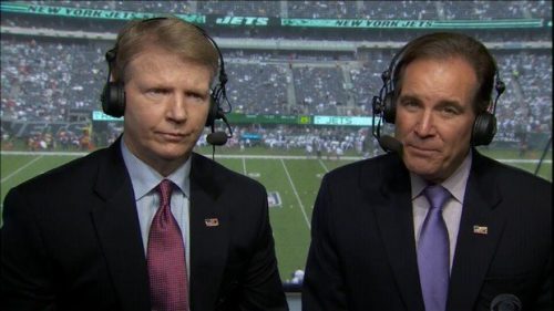 Jim Nantz NFL on CBS Commentator