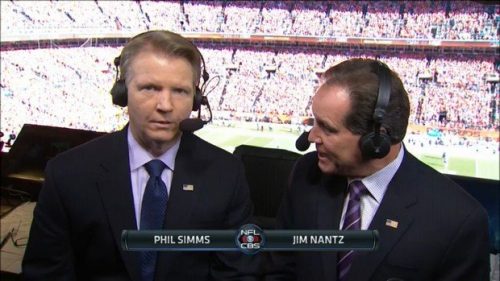 Phil Simms NFL on CBS Commentator