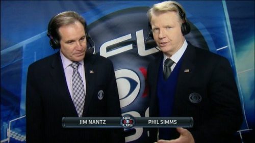 Phil Simms NFL on CBS Commentator
