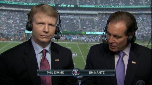 Phil Simms NFL on CBS Commentator