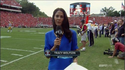 Tracy Wolfson NFL on CBS Image