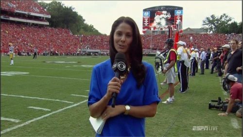 Tracy Wolfson NFL on CBS Image