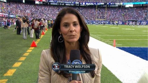 Tracy Wolfson NFL on CBS Image