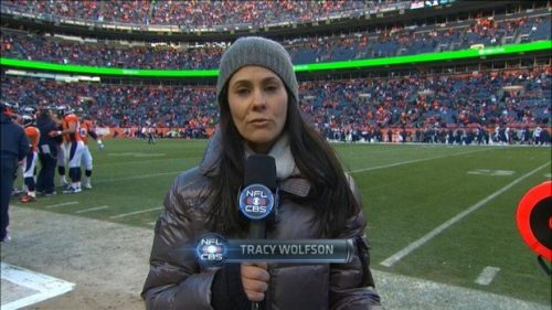 Tracy Wolfson NFL on CBS Sideline Reporter