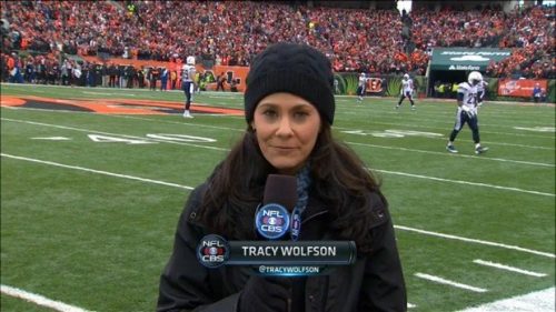 Tracy Wolfson NFL on CBS Sideline Reporter