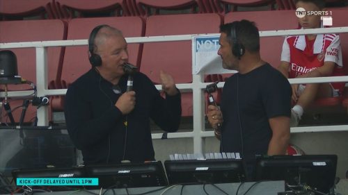 Ally McCoist and Darren Fletcher on TNT Sports