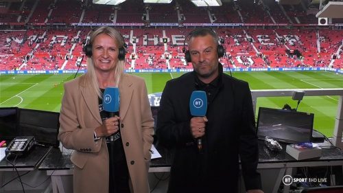 Darren Flecther BT Sport Commentator