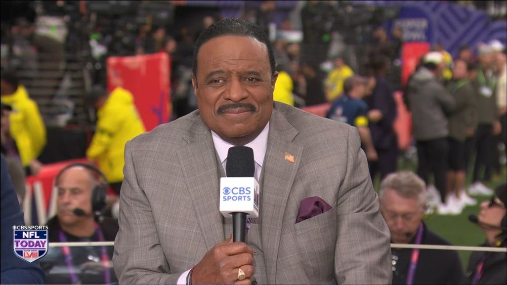 James Brown at Super Bowl 58 on CBS