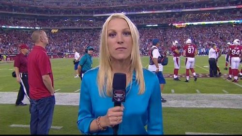 Lindsay Czarniak NFL on ESPN Sideline Reporter
