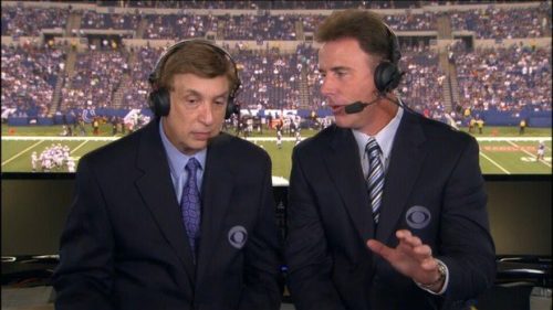 Marv Albert NFL on CBS Commentator