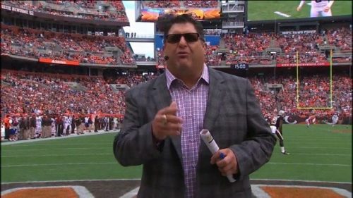 Tony Siragusa NFL on FOX Sideline Reporter