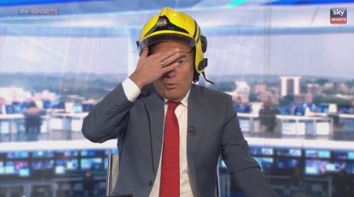 Jeff Stelling the Fireman