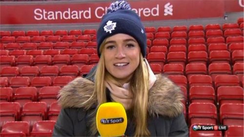 Image of Rachel Stringer BT Sport Reporter