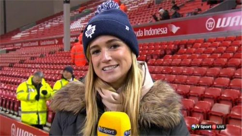 Image of Rachel Stringer BT Sport Reporter