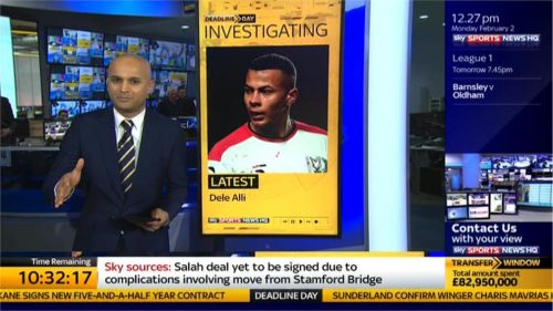 Sky Sp NewsHQ Deadline Day