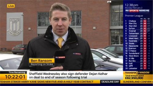 Sky Sp NewsHQ Deadline Day