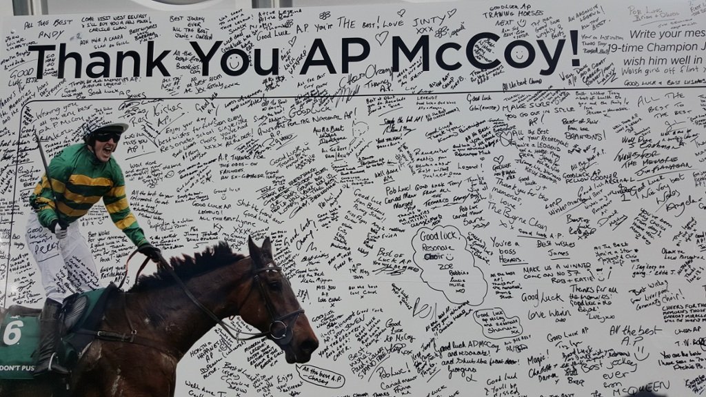 AP McCoy’s racing farewell – Live from Sandown on Channel 4 Racing