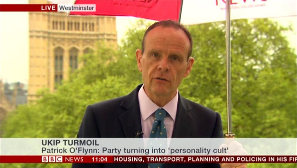 BBC’s Norman Smith: UKIP turning into a ‘personality c*nt’