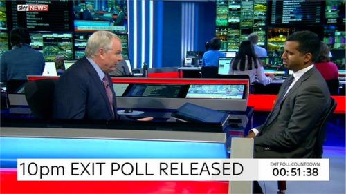 Sky News General Election  Images