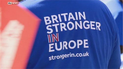 Sky News Promo  EU Debate Kay Burley and Faisal Islam