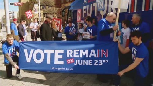 Sky News Promo  - EU Debate - Kay Burley and Faisal Islam