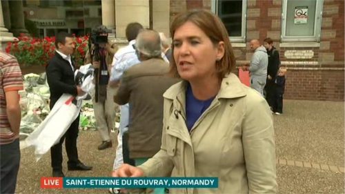Juliet Bremner ITV Live France