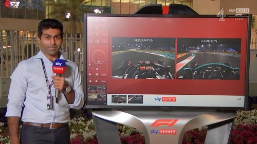 Karun Chandhok Sky Sports F Presenter