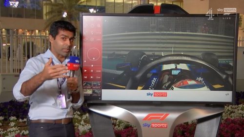 Karun Chandhok Sky Sports F Presenter