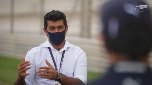 Karun Chandhok Sky Sports F Presenter