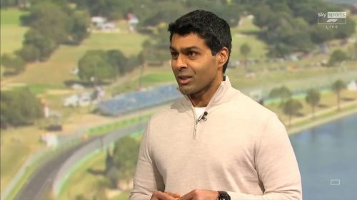Karun Chandhok in Sky Sports F1 studio in London (2)