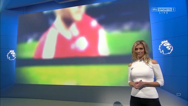 Rachel Riley Sky Sports Football Presenter 