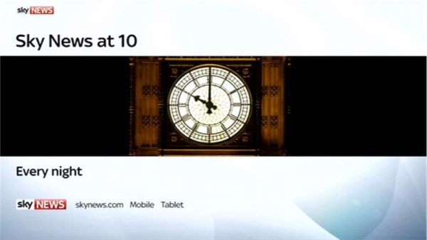Sky News Promo 2016 News at Ten 11