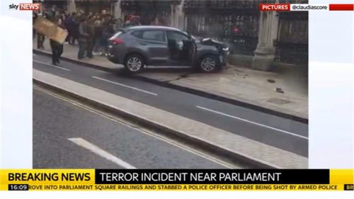 Westminster Attack Sky News