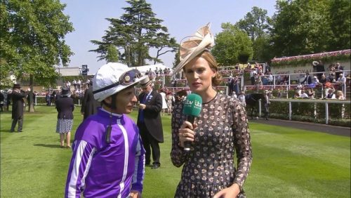 Francesca Cumani Images ITV Horse Racing