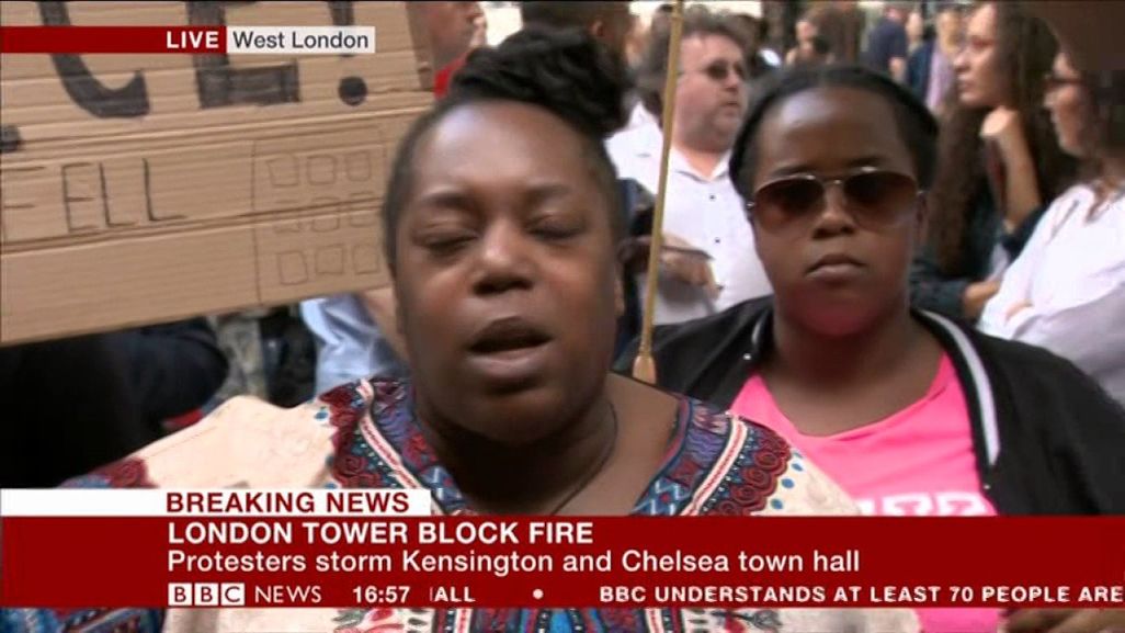 Woman Confronts Dan Johnson BBC News