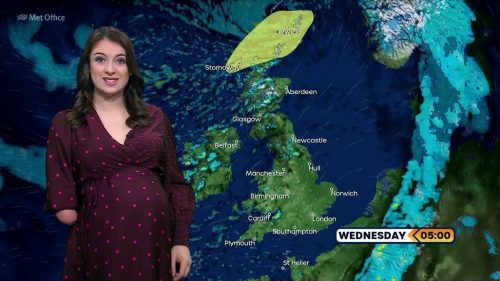 Lucy Martin Pregnant TalkTV Weather Presenter