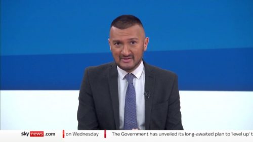 Nick Quraishi Sky News presenter